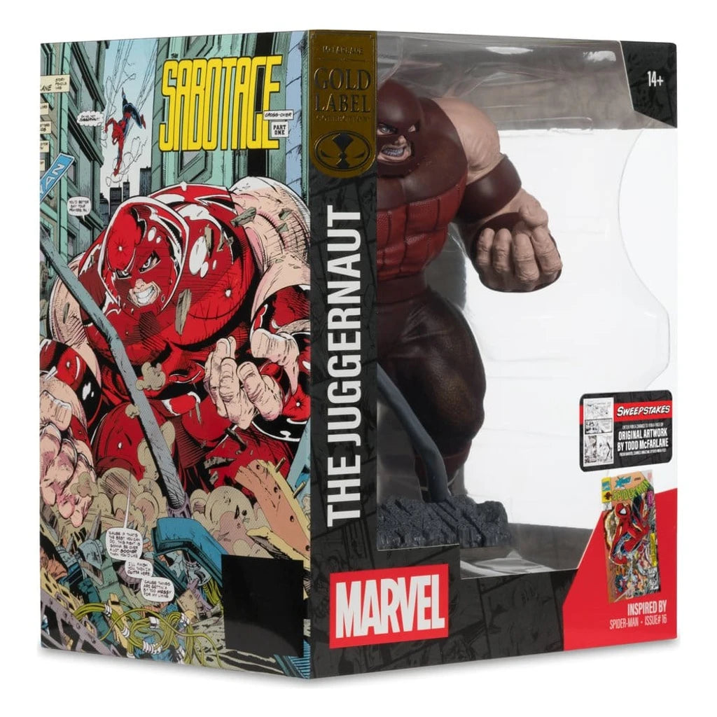 Marvel Collection PVC Statue 1/10 The Juggernaut (Spider-Man #16) Gold Label 17 cm