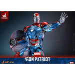 Marvel Comic Diecast Masterpiece Action Figure 1/6 Iron Patriot Hot Toys Exclusive 32 cm