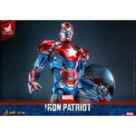 Marvel Comic Diecast Masterpiece Action Figure 1/6 Iron Patriot Hot Toys Exclusive 32 cm