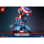 Marvel Comic Diecast Masterpiece Action Figure 1/6 Iron Patriot Hot Toys Exclusive 32 cm