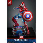 Marvel Comic Diecast Masterpiece Action Figure 1/6 Iron Patriot Hot Toys Exclusive 32 cm