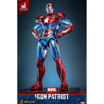 Marvel Comic Diecast Masterpiece Action Figure 1/6 Iron Patriot Hot Toys Exclusive 32 cm