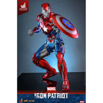 Marvel Comic Diecast Masterpiece Action Figure 1/6 Iron Patriot Hot Toys Exclusive 32 cm