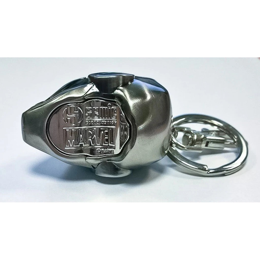 Marvel Comics Metal Keychain Iron Man Helmet Mark II