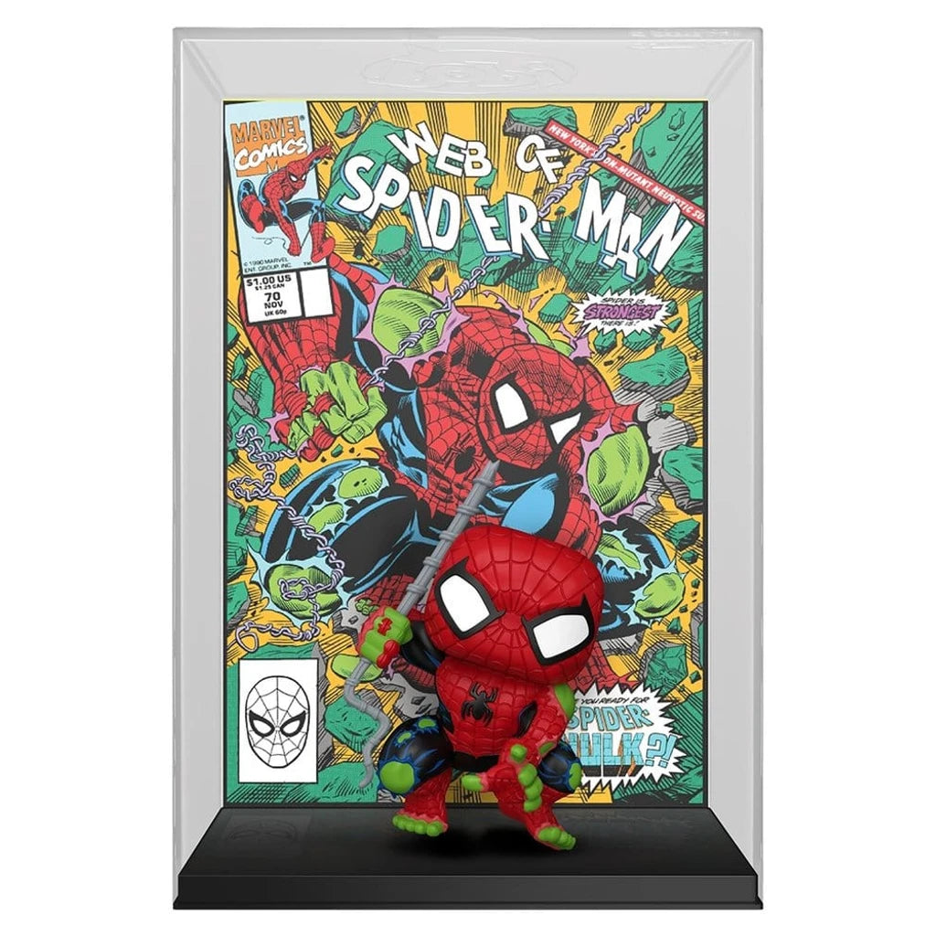 Marvel POP! Comic Covers Vinyl Figure Web of Spider-Man #70 (Spider-Hulk) 9 cm