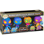 Marvel POP! TV Vinyl Figure 4-Pack Miles Morales (BLKLT) 9 cm
