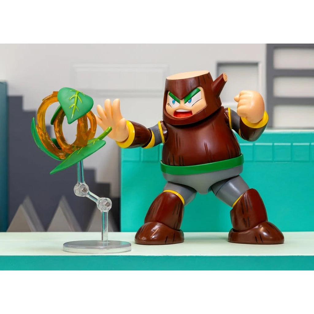 Mega Man Action Figure Wood Man 11 cm