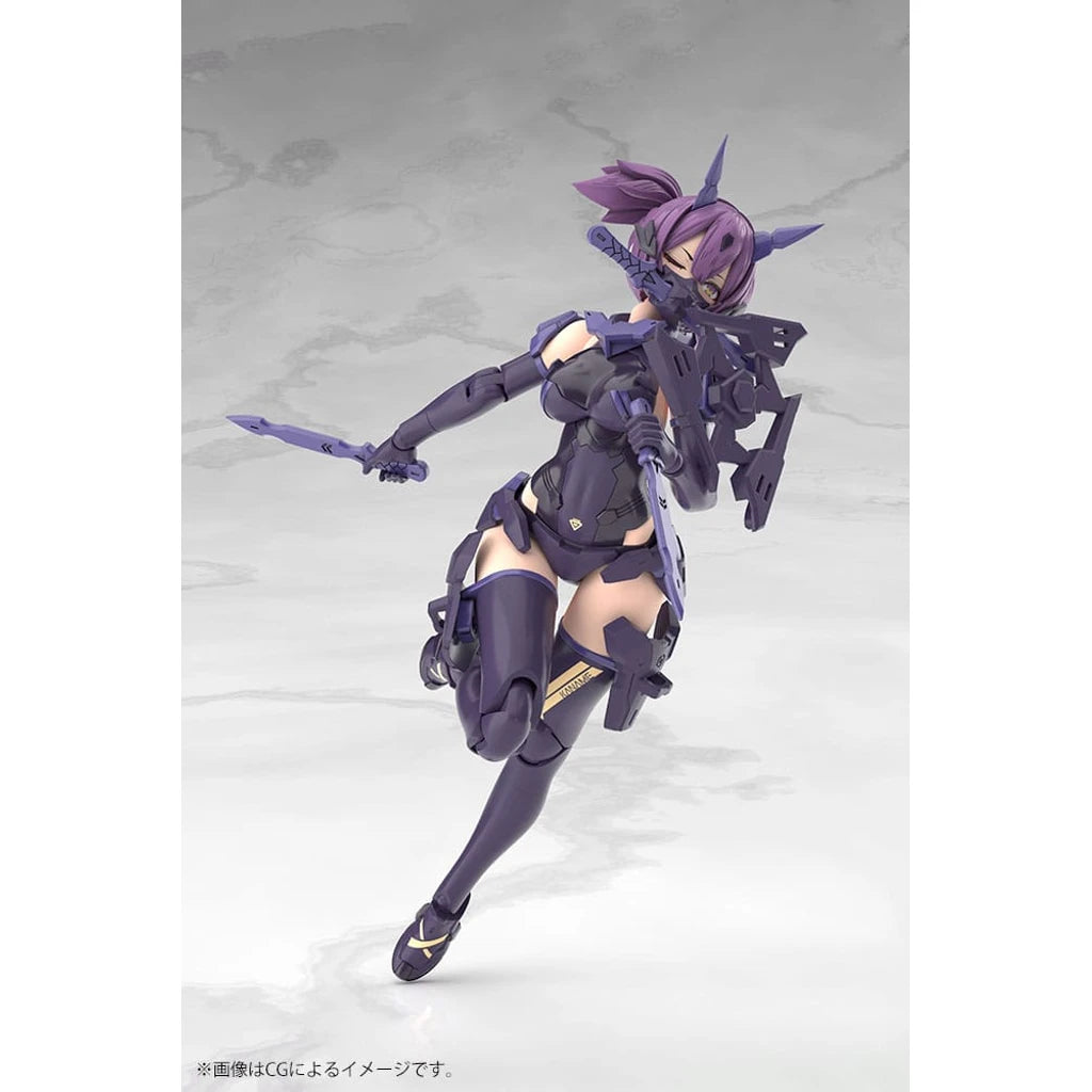 Megami Device Plastic Model Kit 1/1 Asra Ninja Kaname Shadow Edition Full Package 14 cm