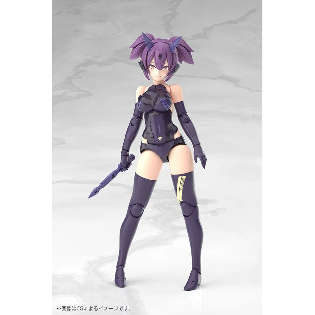 Megami Device Plastic Model Kit 1/1 Asra Ninja Kaname Shadow Edition Full Package 14 cm