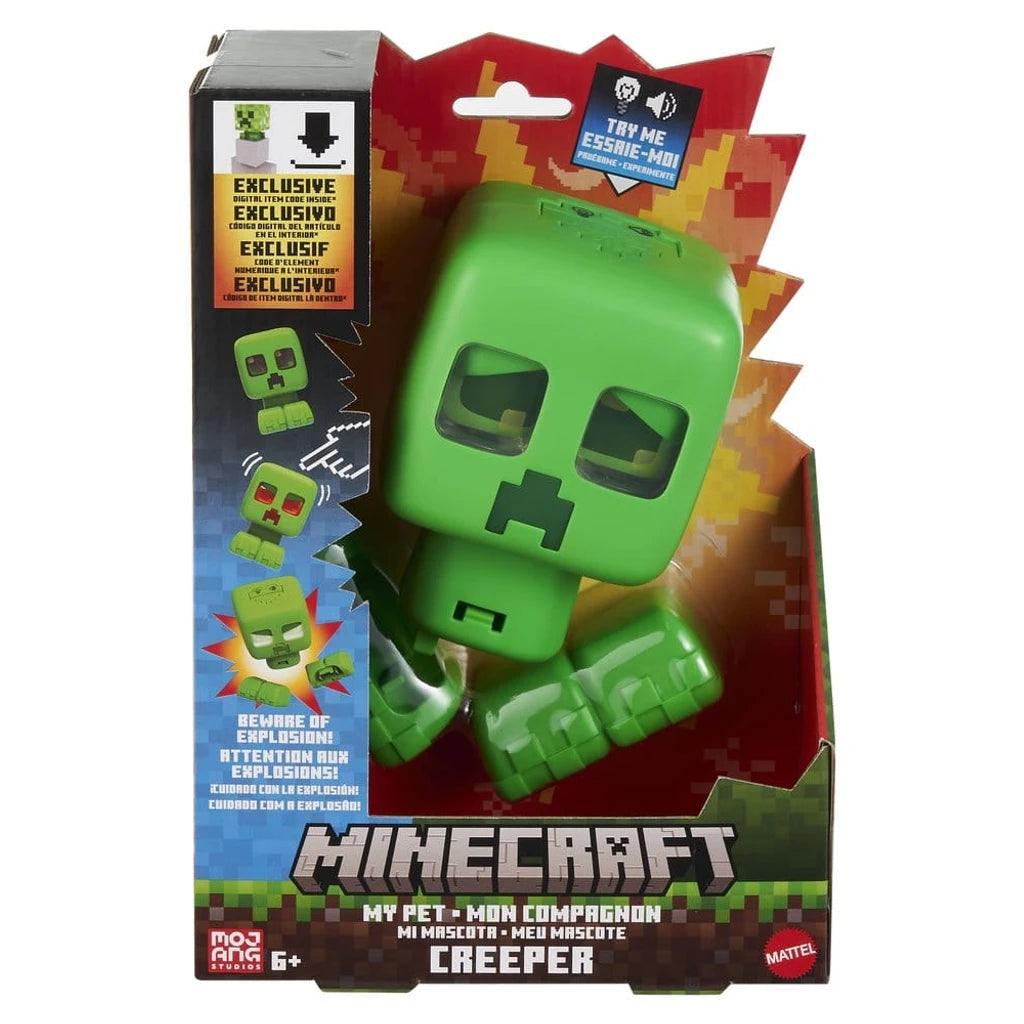 Minecraft Interactive Figure My Pet Creeper 14 cm