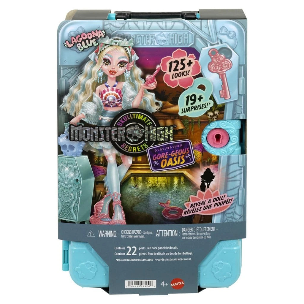 Monster High Skulltimate Secrets Doll Destination: Gore-geous Oasis - Lagoona Blue