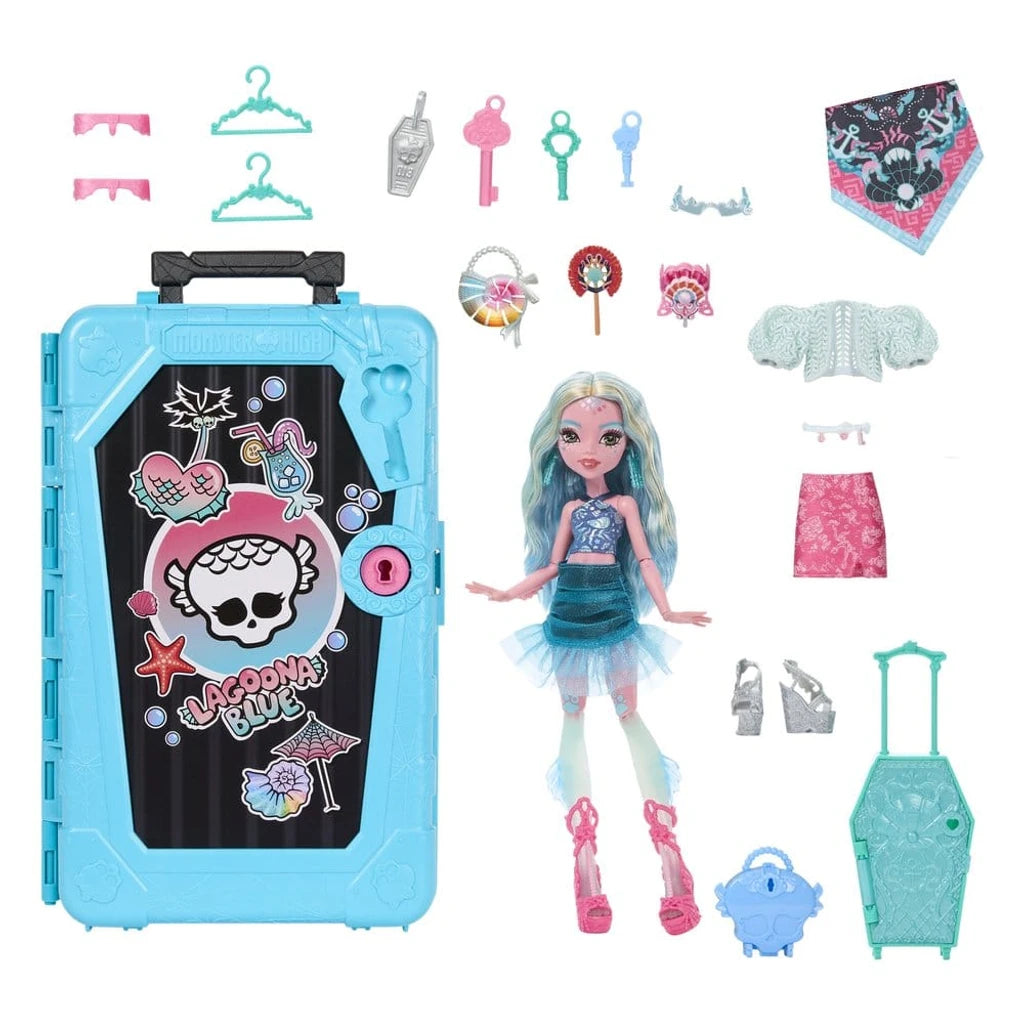 Monster High Skulltimate Secrets Doll Destination: Gore-geous Oasis - Lagoona Blue