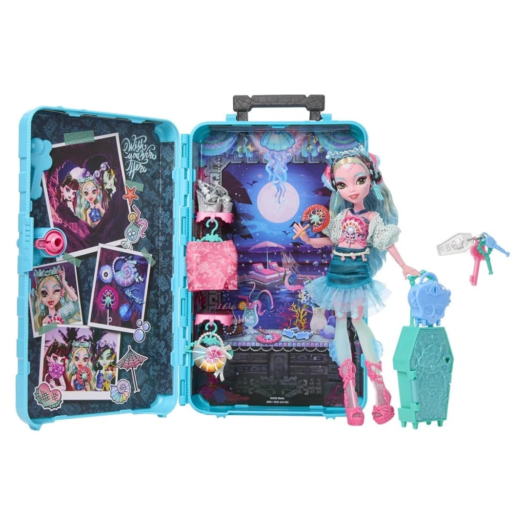 Monster High Skulltimate Secrets Doll Destination: Gore-geous Oasis - Lagoona Blue