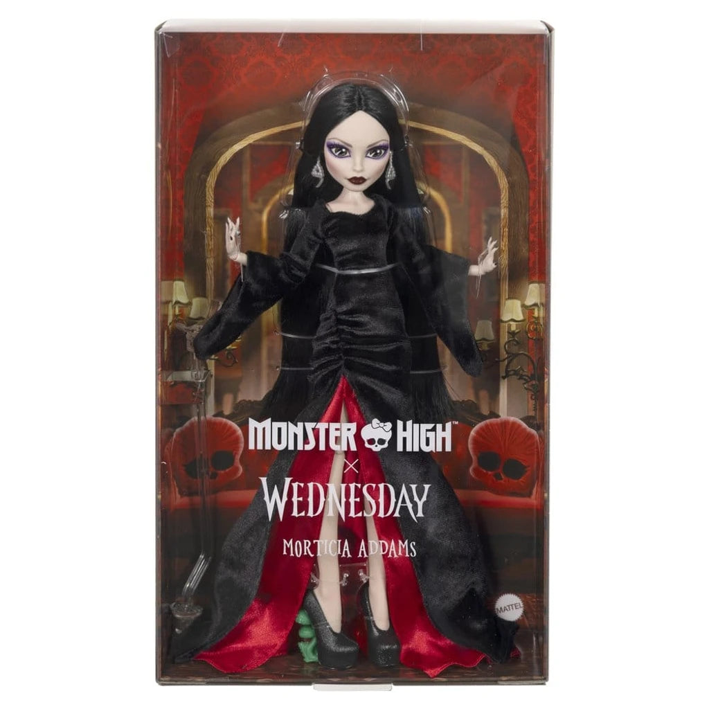 Monster High x Wednesday Collector Doll Morticia Addams