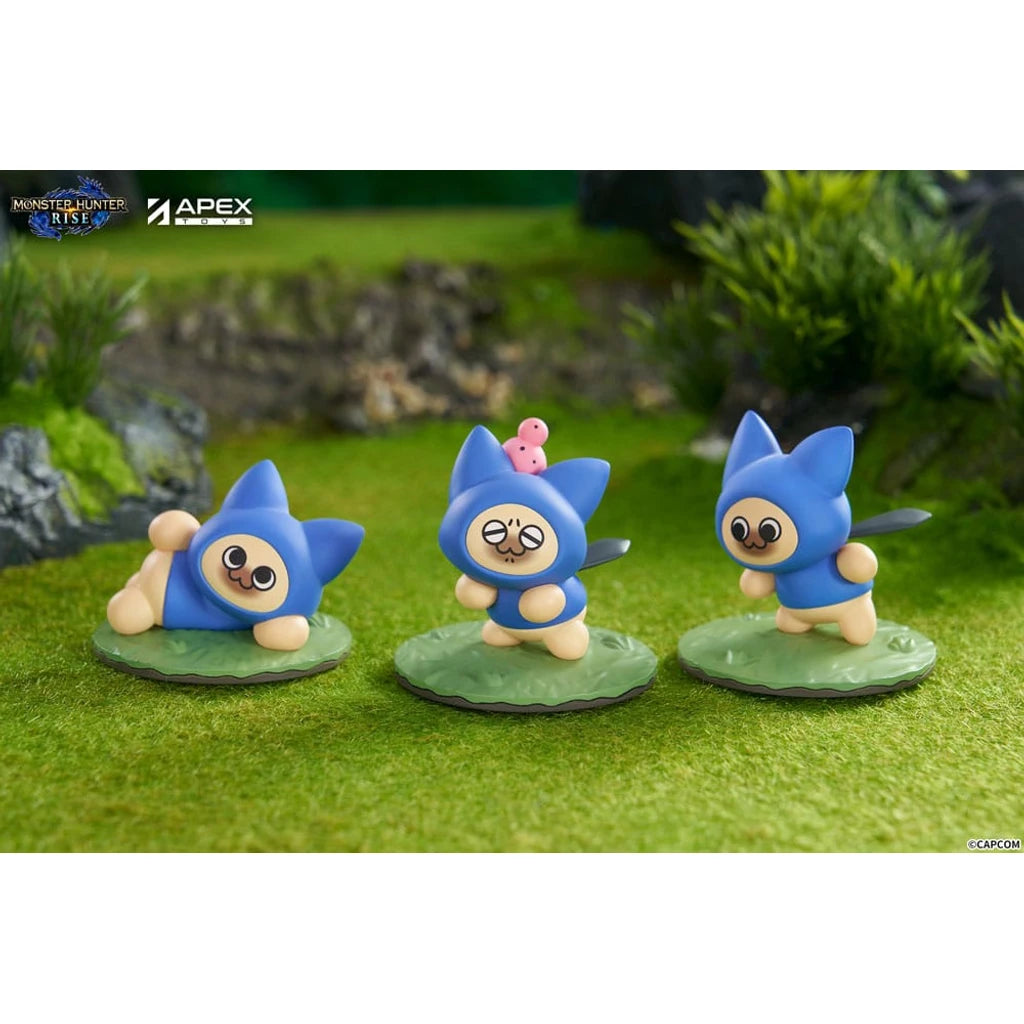 Monster Hunter Rise Trading Figure 6-Pack Felyne Cat