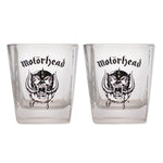Motorhead Whiskey Shot Glasses 2-Pack