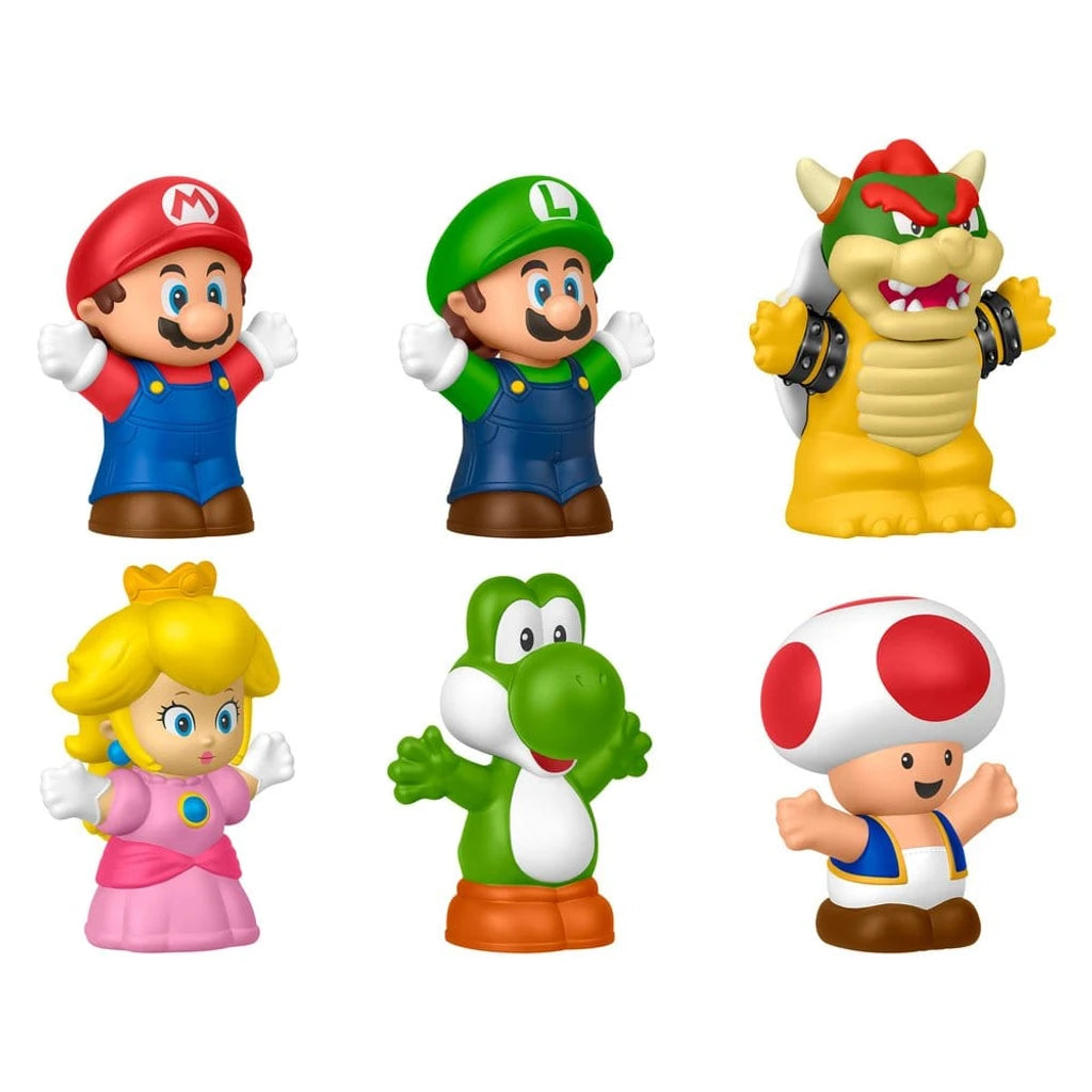 My Mario Little People Collector Mini Figure 6-Pack 7 cm