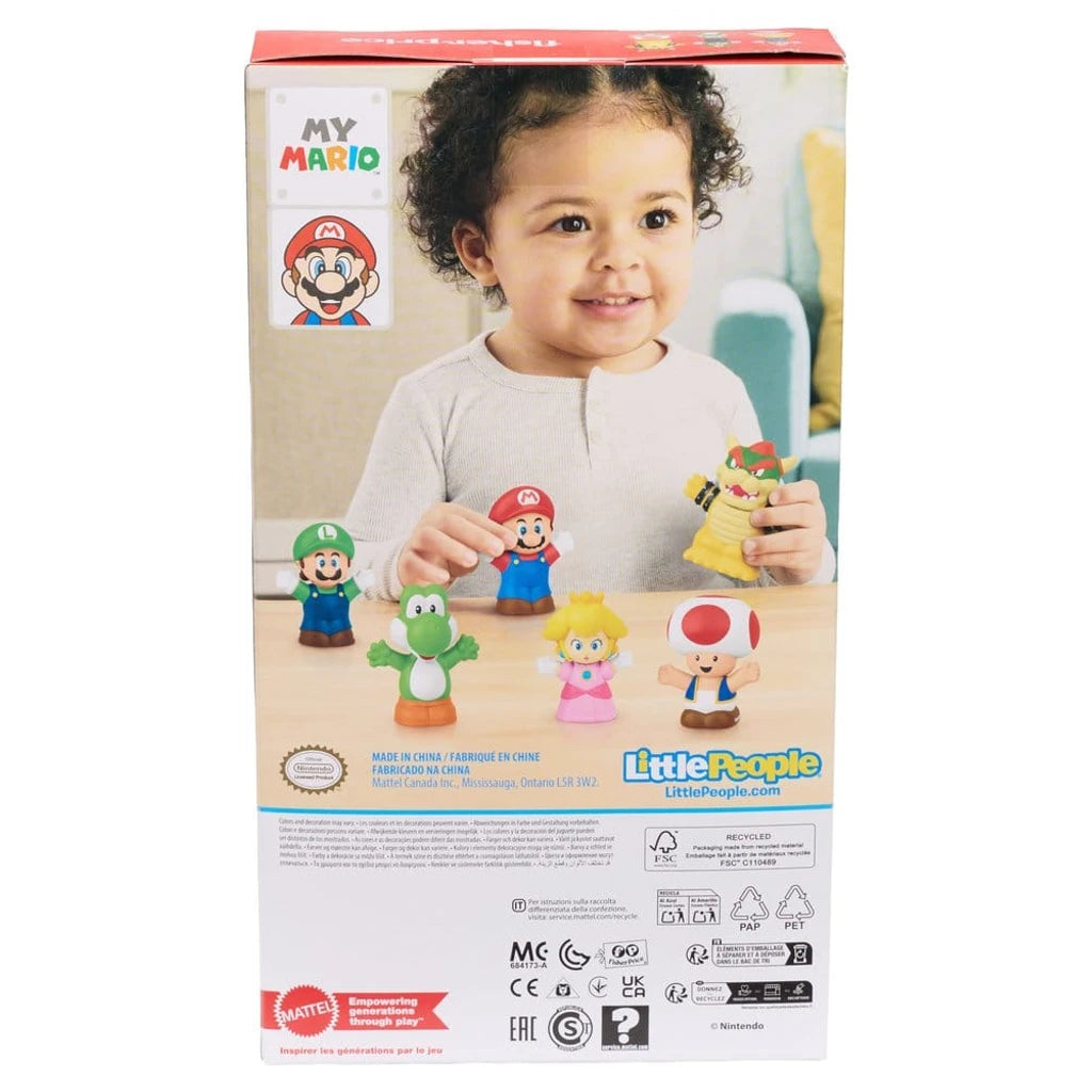 My Mario Little People Collector Mini Figure 6-Pack 7 cm