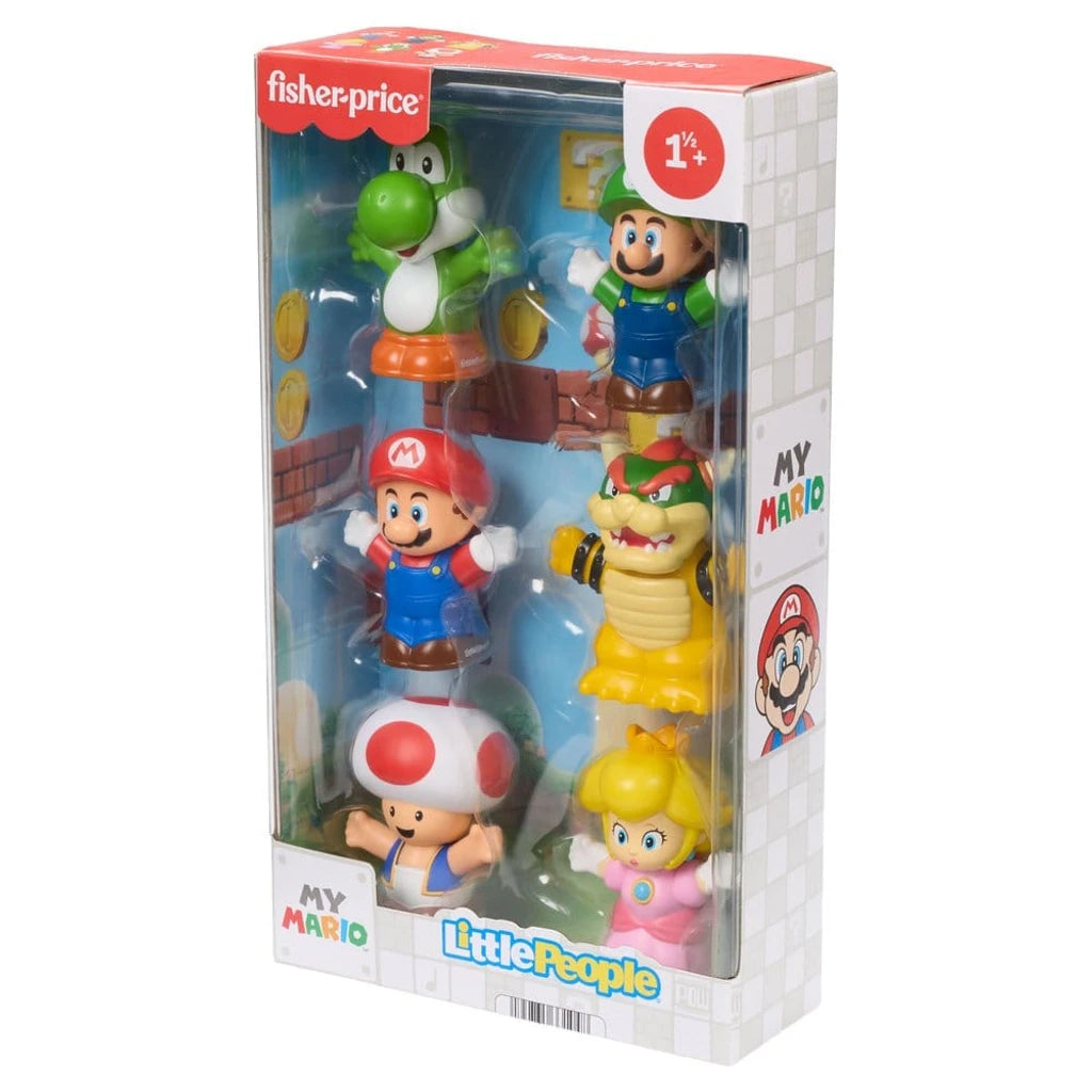My Mario Little People Collector Mini Figure 6-Pack 7 cm
