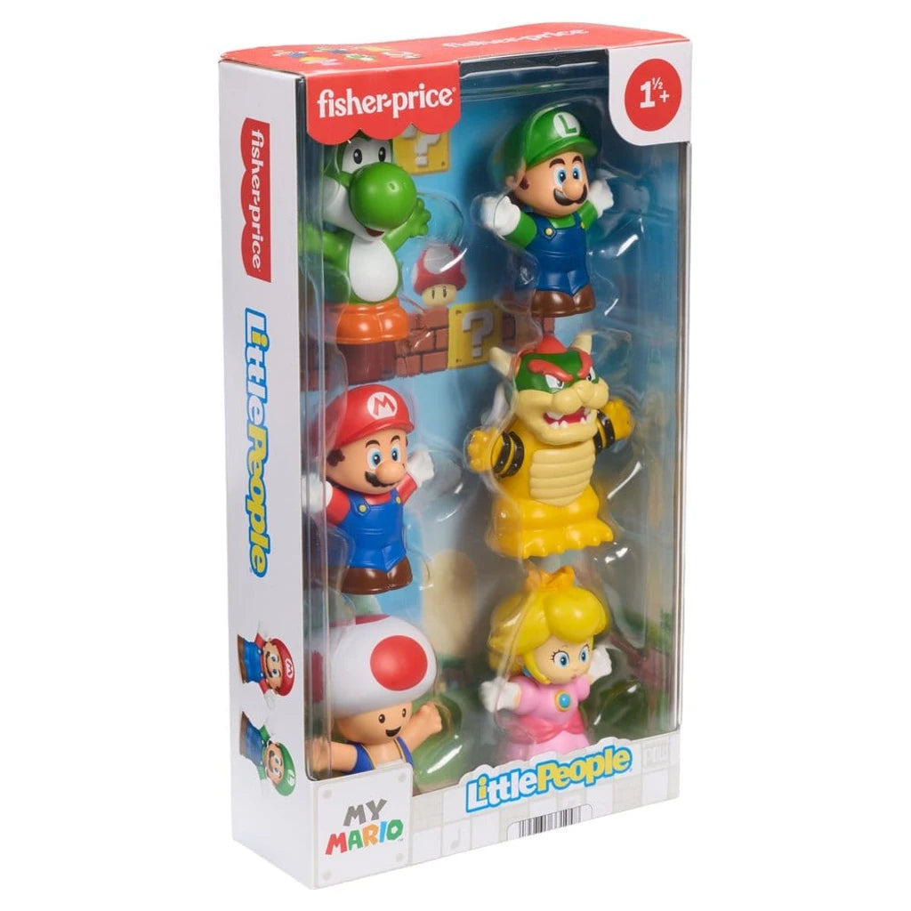 My Mario Little People Collector Mini Figure 6-Pack 7 cm