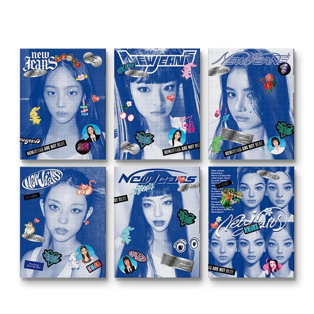 [EAN:8809848757822][IMG:1] NEWJEANS – NEW JEANS | 1 EP | BLUEBOOK Ver. | 2022 CD - Random Ver.