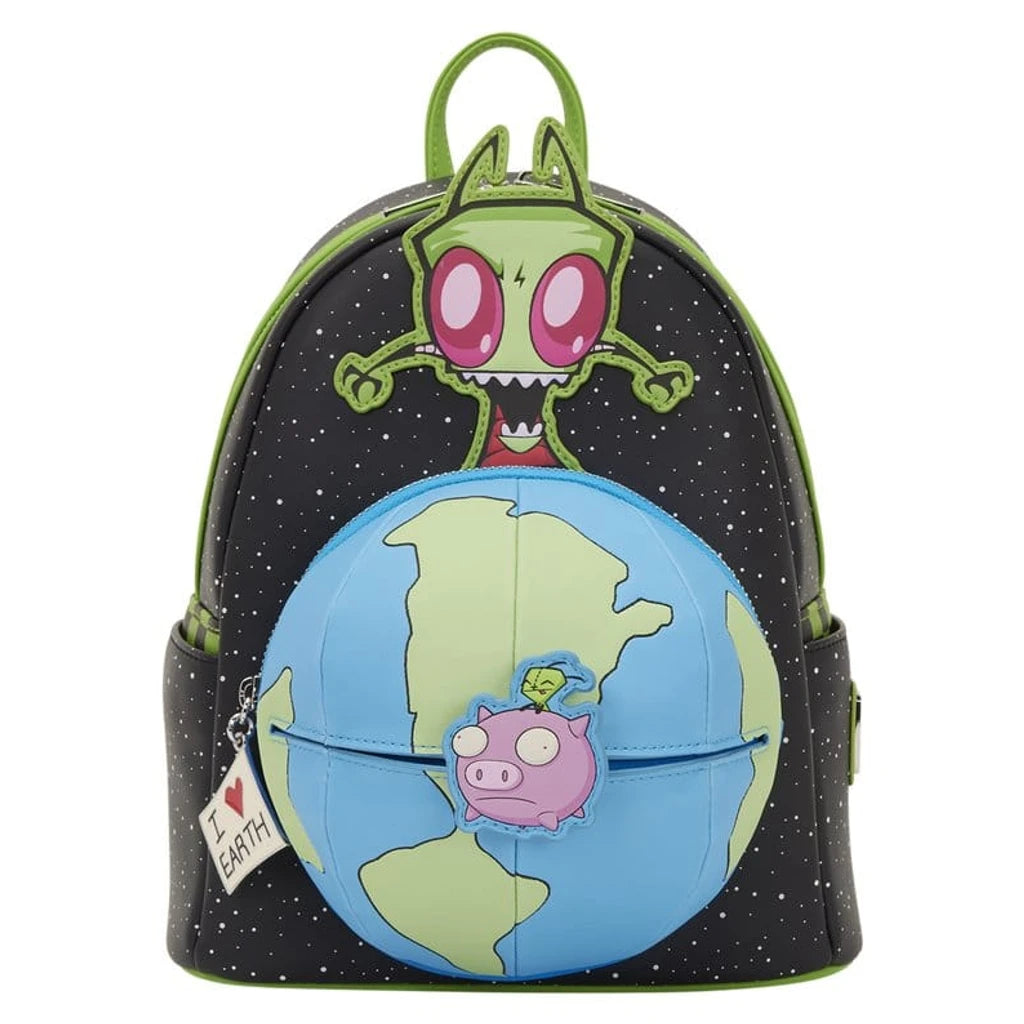 Nickelodeon by Loungefly Mini Backpack Invader Zim Glow