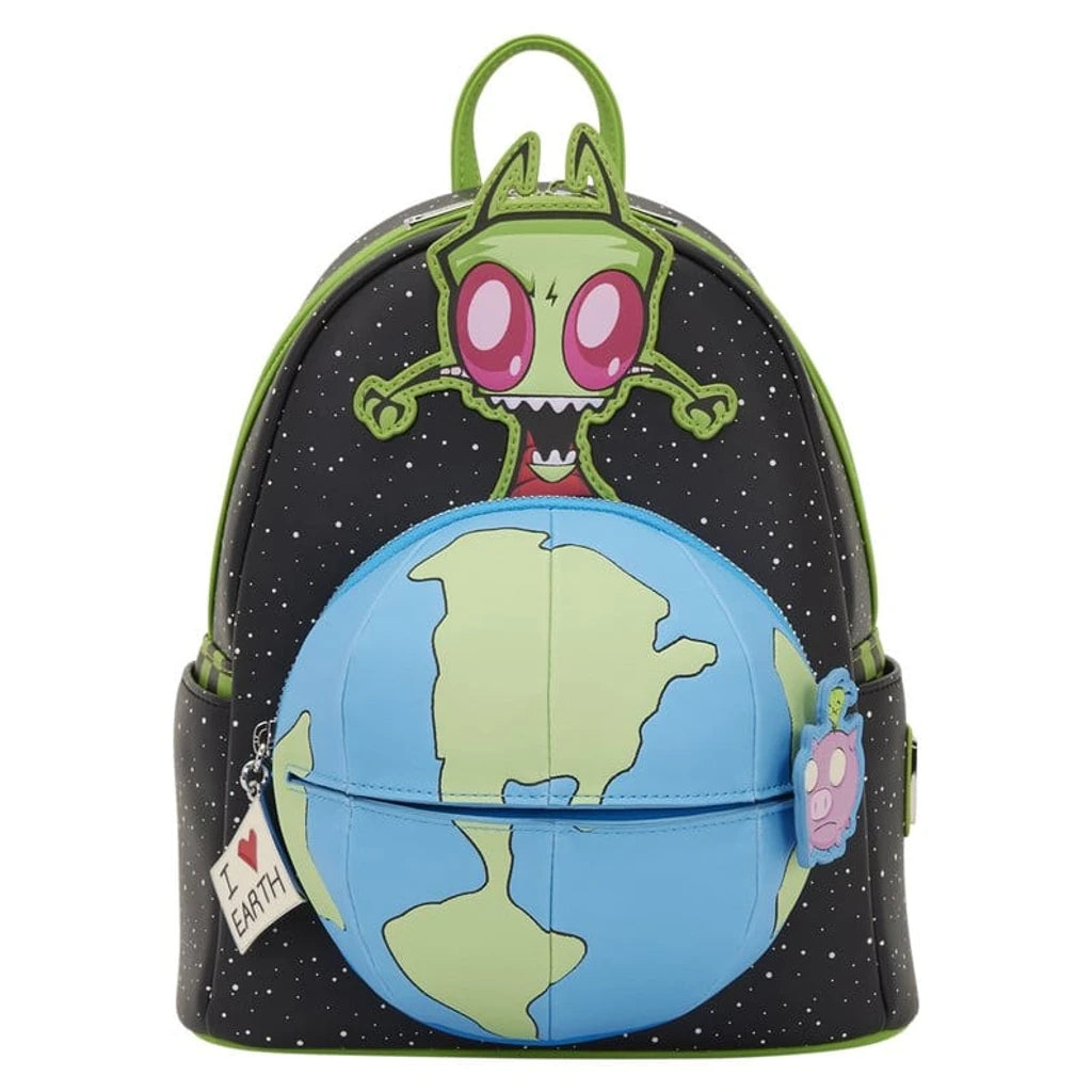 Nickelodeon by Loungefly Mini Backpack Invader Zim Glow
