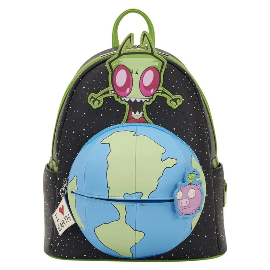 Nickelodeon by Loungefly Mini Backpack Invader Zim Glow