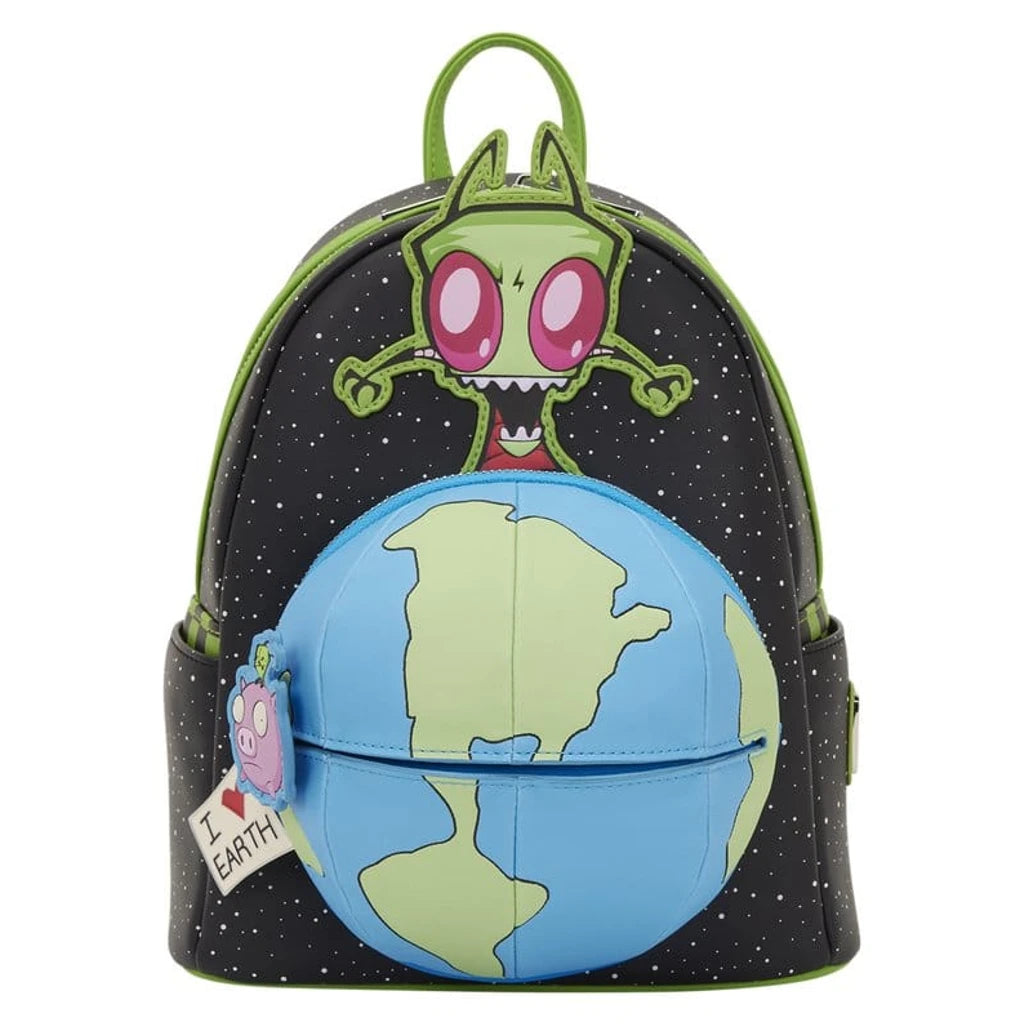 Nickelodeon by Loungefly Mini Backpack Invader Zim Glow