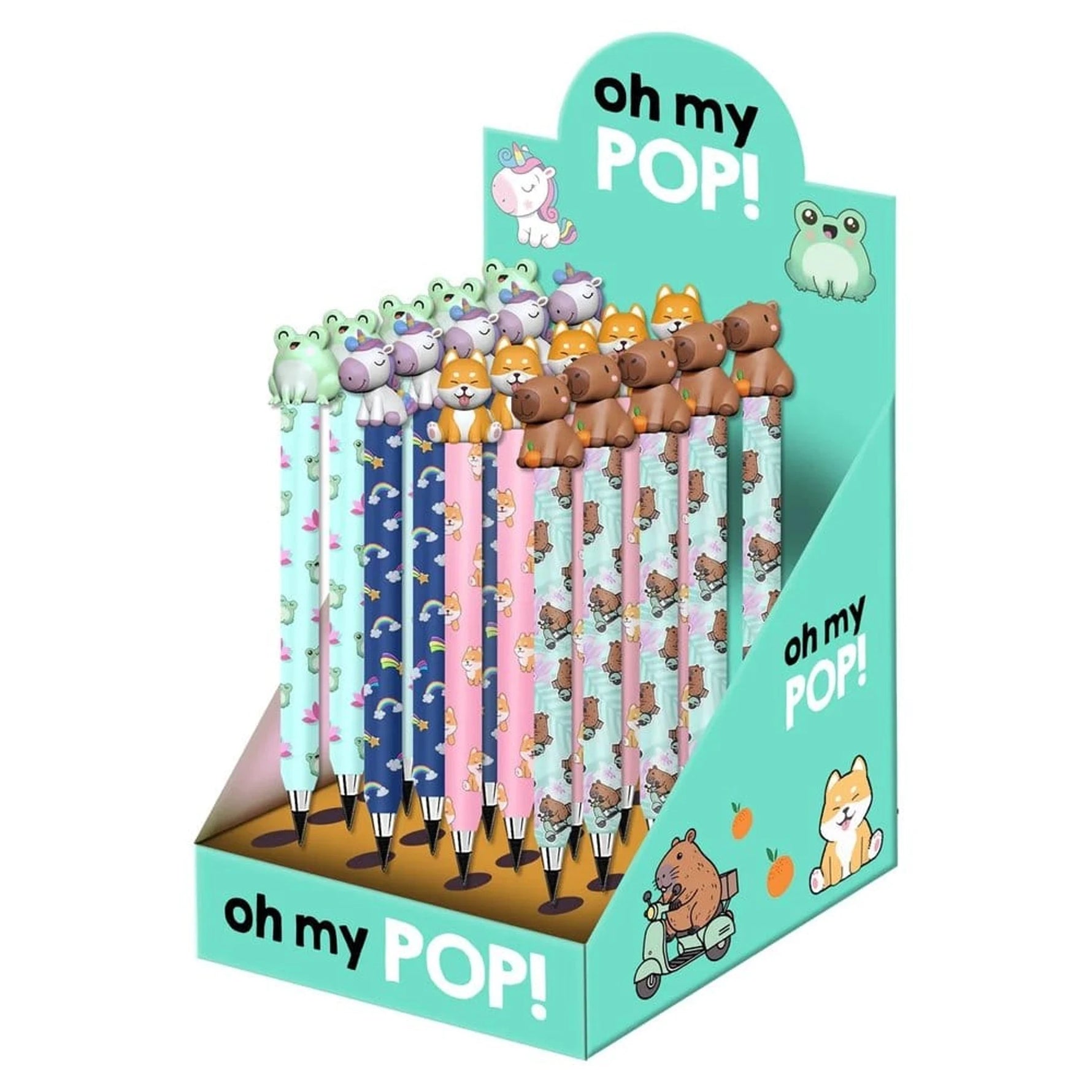 Oh My Pop ! Eternal Pencil Mix - Display (24)