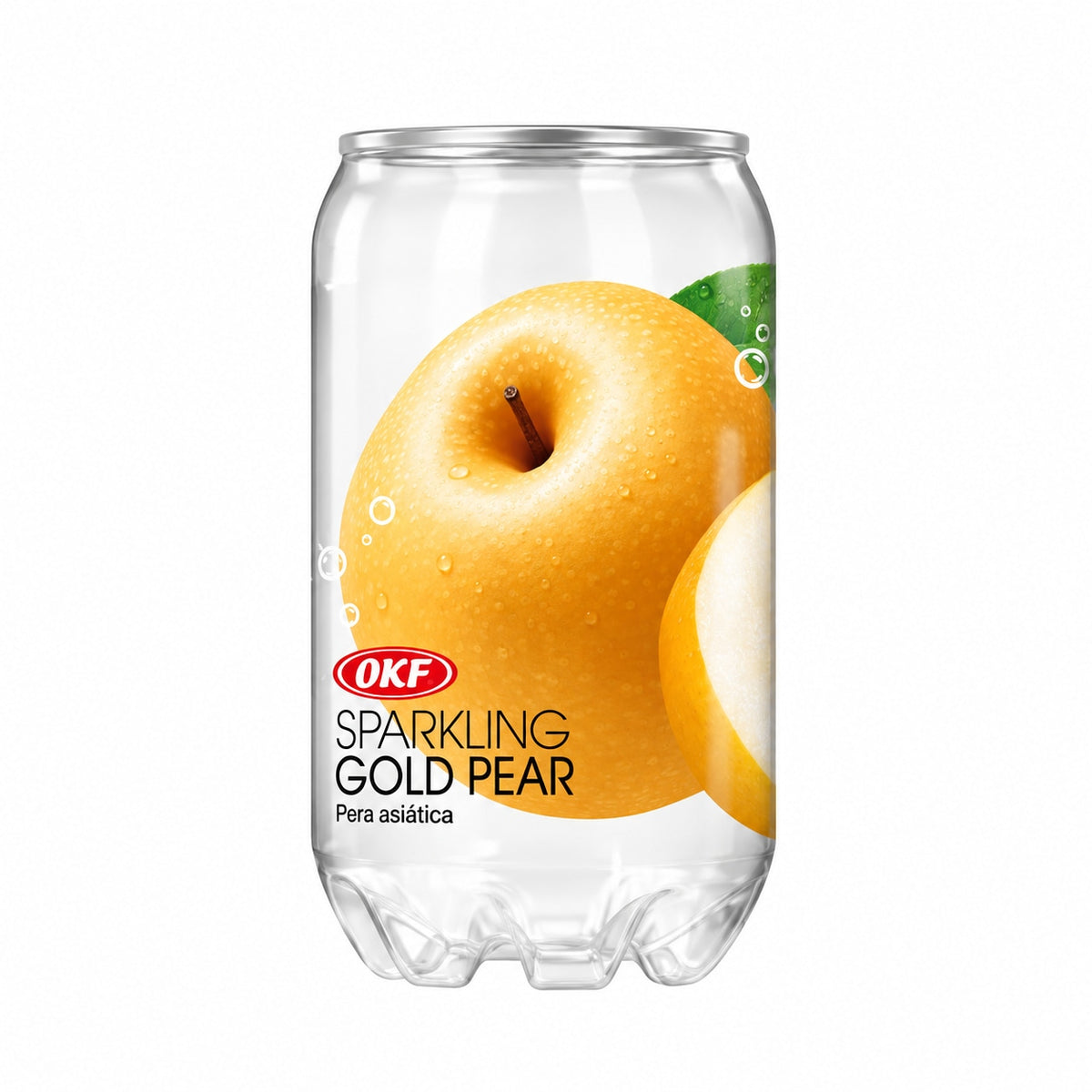 [EAN:8809713914831][IMG:1] OKF Sparkling Gold Pear Flavour Drink with sugar and sweetener 350 ml