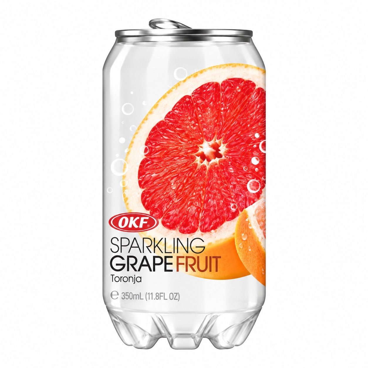 [EAN:8809713914107][IMG:1] OKF Sparkling Grapefruit Flavour Drink with sugar and sweetener 350 ml
