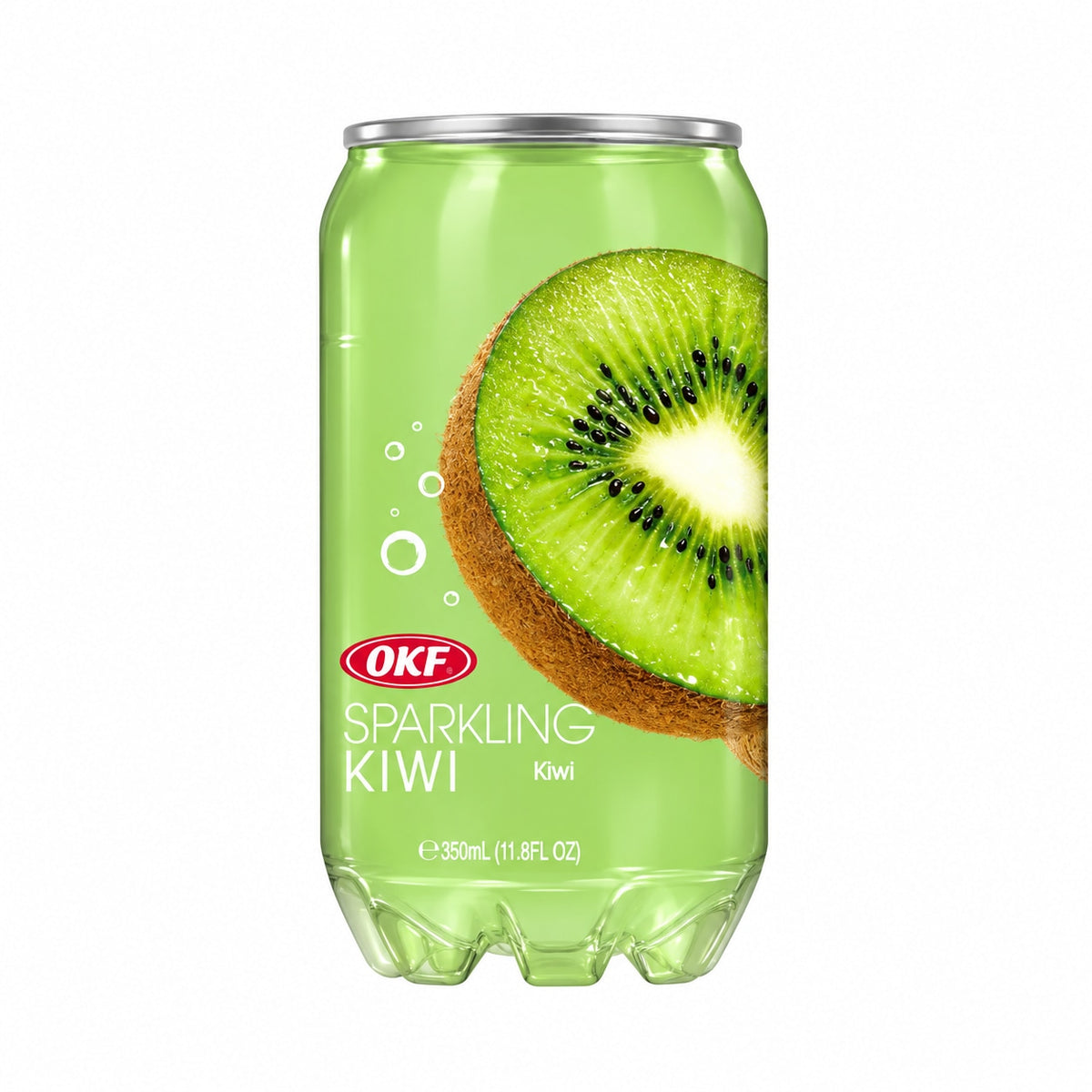 [EAN:8809713916071][IMG:1] OKF Sparkling Kiwi Flavour Drink with sugar and sweetener 350 ml