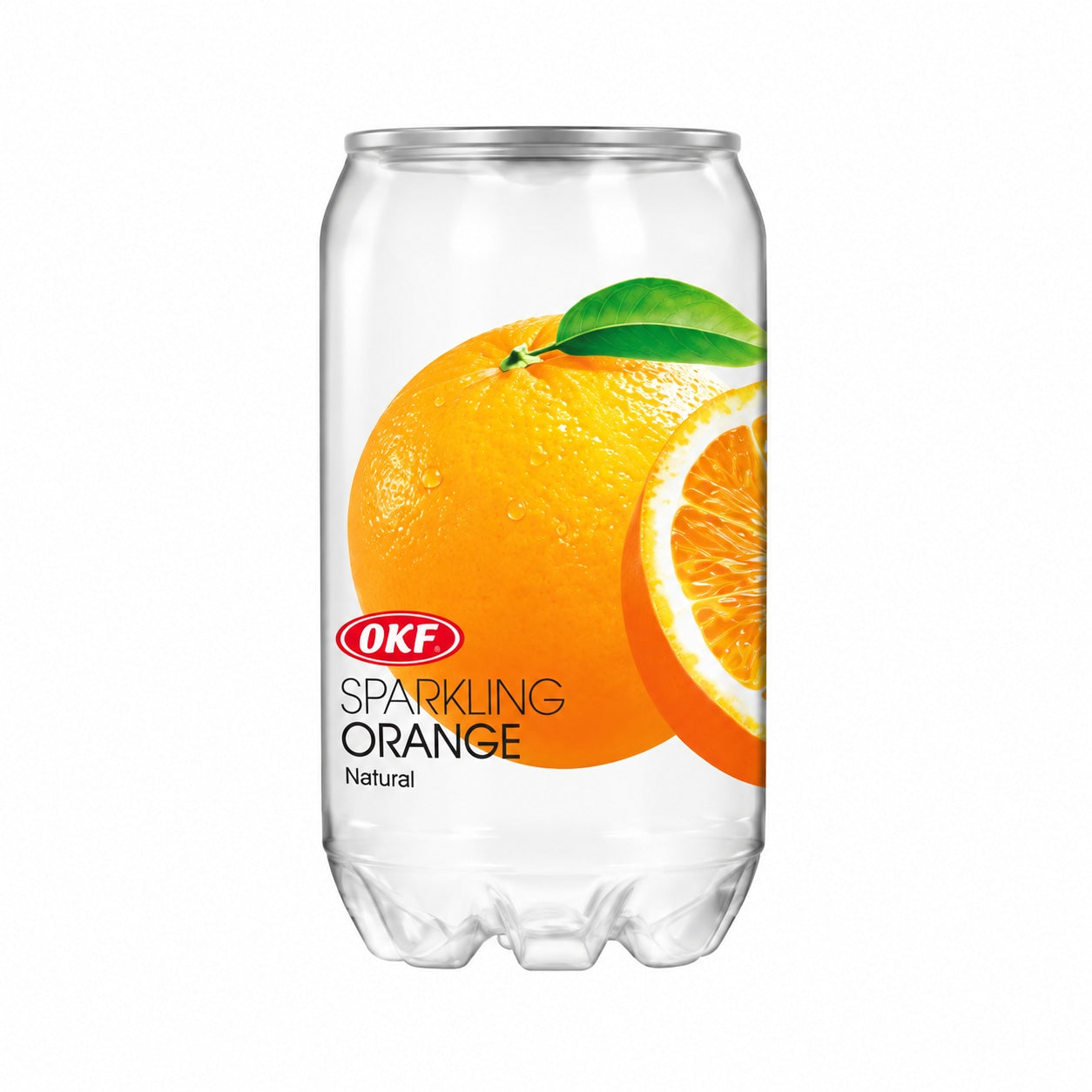 [EAN:8809713916262][IMG:1] OKF Sparkling Orange Flavour Drink with sugar and sweetener 350 ml