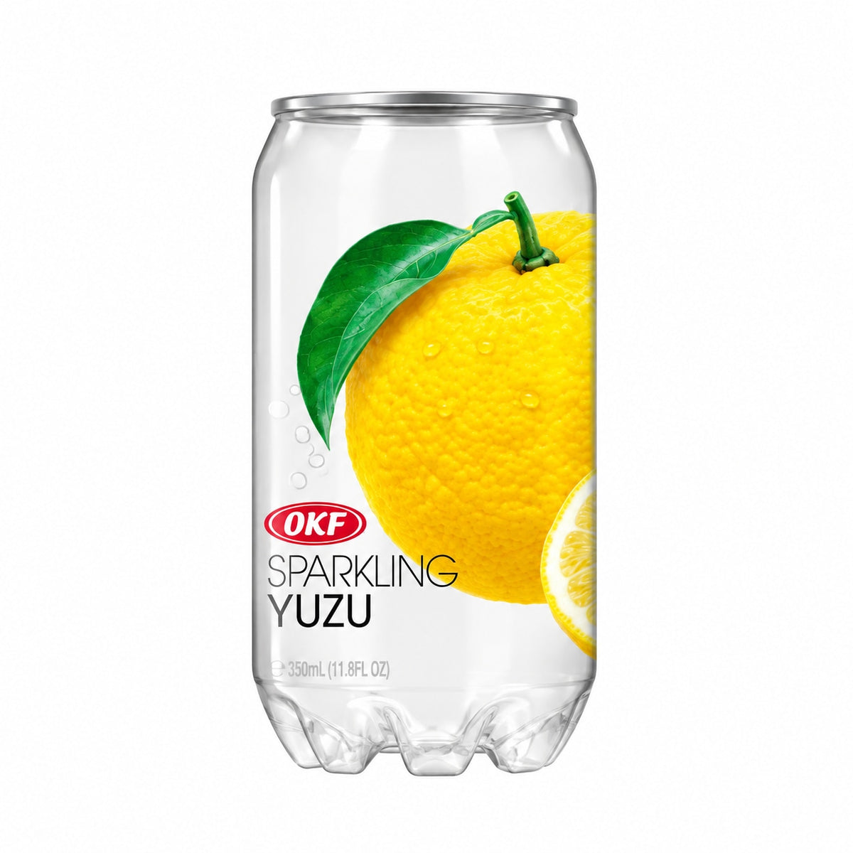 [EAN:8809713915555][IMG:1] OKF Sparkling Yuzu Flavour Drink with sugar and sweetener 350 ml