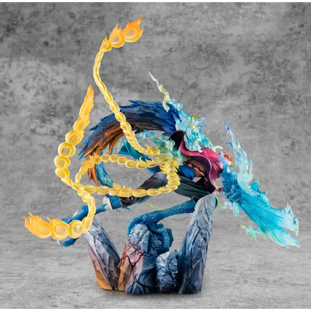 One Piece P.O.P MAS Maximum PVC Statue Marco the Phoenix Leader of 1st group of Whitebeard Pirates 32 cm