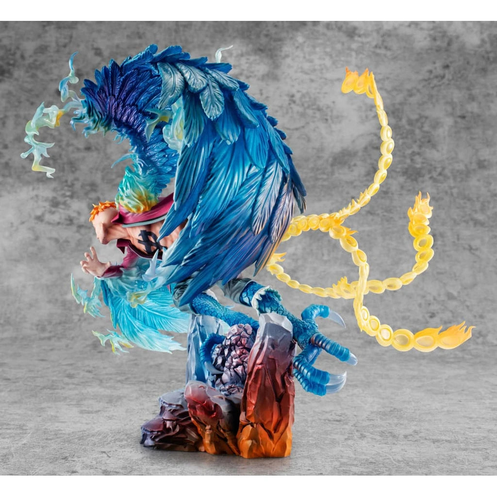 One Piece P.O.P MAS Maximum PVC Statue Marco the Phoenix Leader of 1st group of Whitebeard Pirates 32 cm