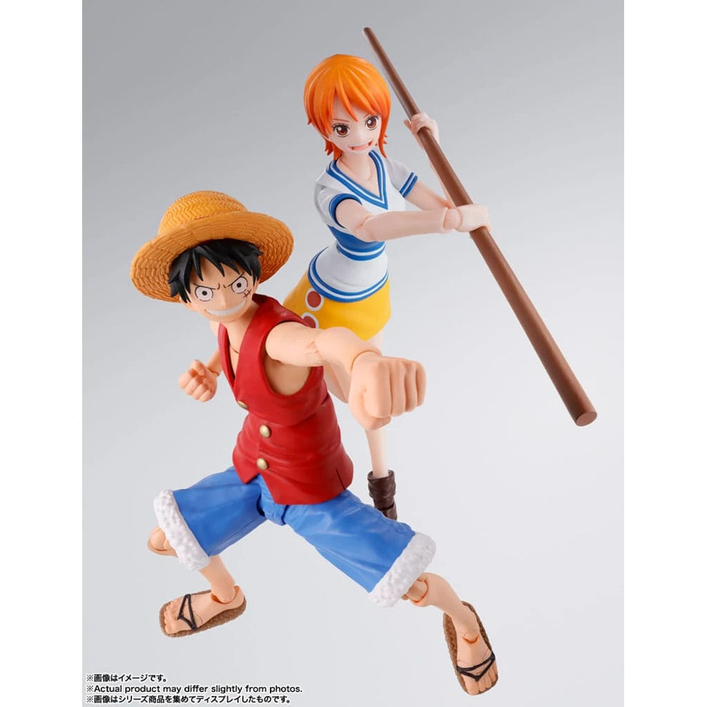 One Piece S.H. Figuarts Action Figure Nami Romance Dawn 14 cm