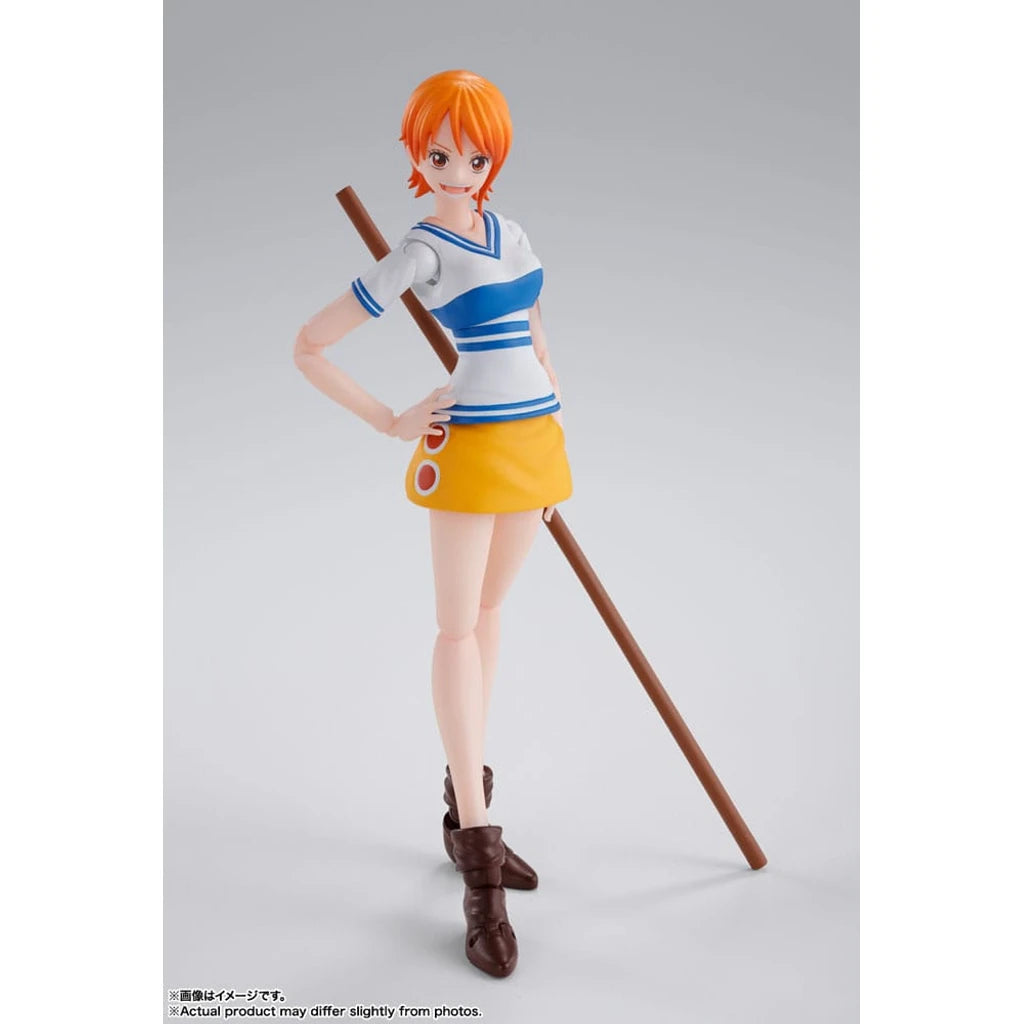 One Piece S.H. Figuarts Action Figure Nami Romance Dawn 14 cm