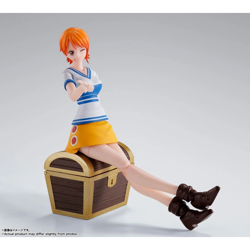 One Piece S.H. Figuarts Action Figure Nami Romance Dawn 14 cm