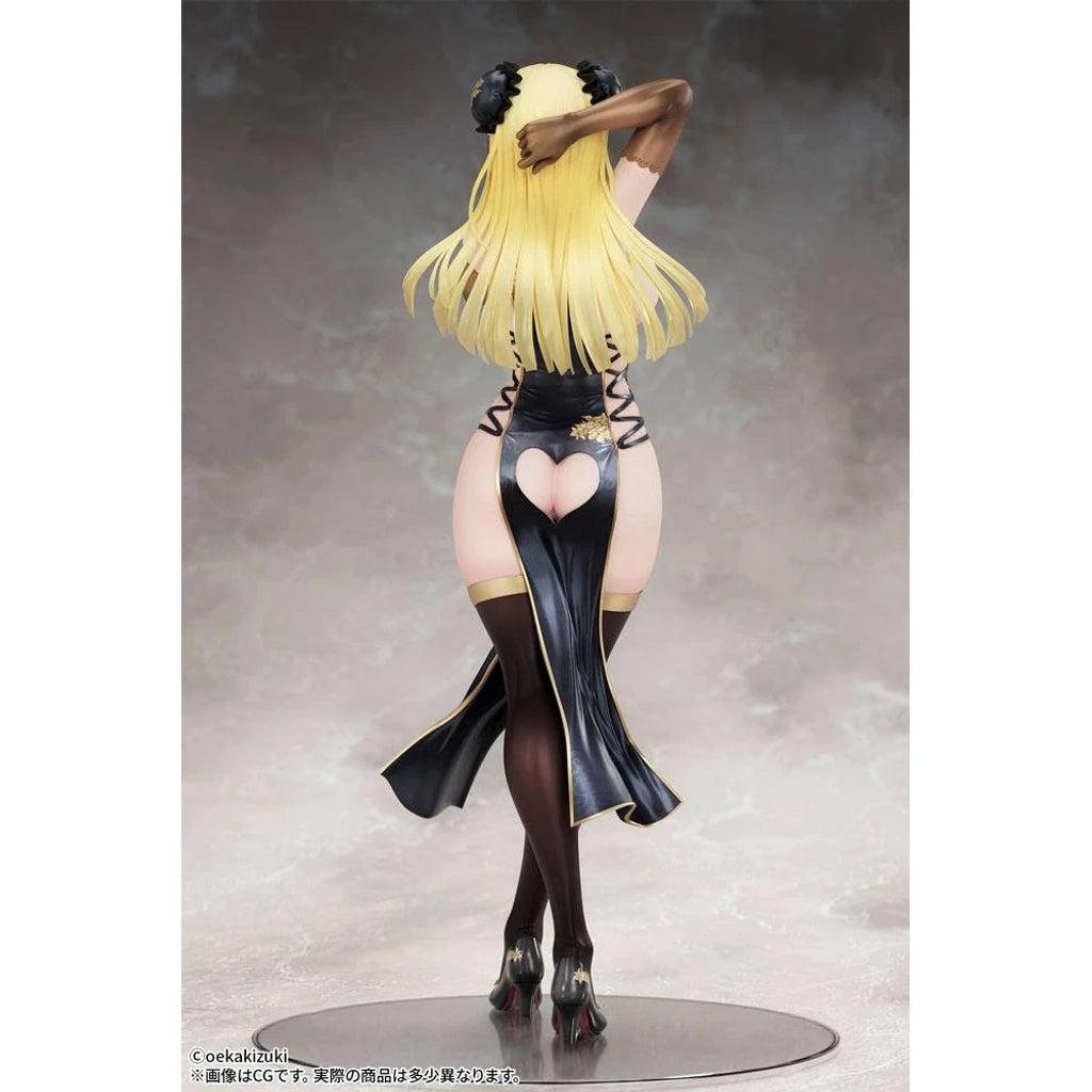 Original Character Statue 1/7 China Girl Black Ver. Illustrated by Oekakizuki 20 cm