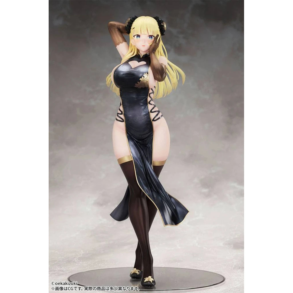 Original Character Statue 1/7 China Girl Black Ver. Illustrated by Oekakizuki 20 cm