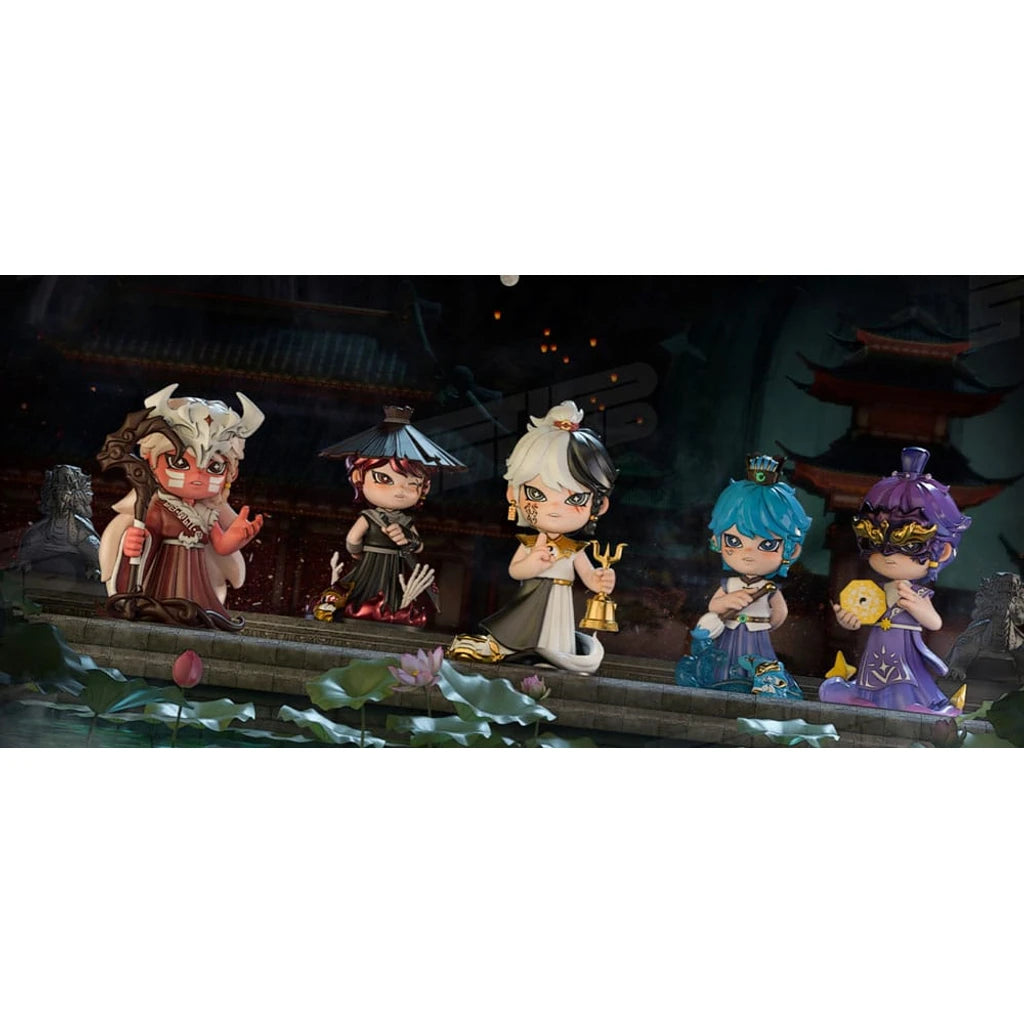 Original Character Trading Figures Huozai Wusheng Group Portrait Series 8 cm Assortment (6)