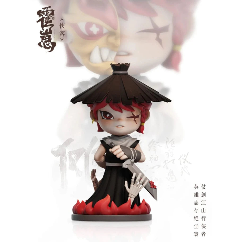 Original Character Trading Figures Huozai Wusheng Group Portrait Series 8 cm Assortment (6)