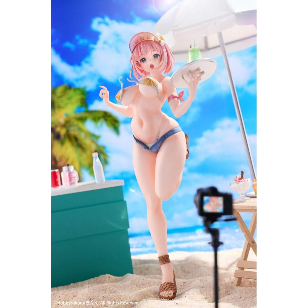 Original IllustrationPVC Statue 1/7 Summer Waiter illustration by Kink Limited Edition 25 cm