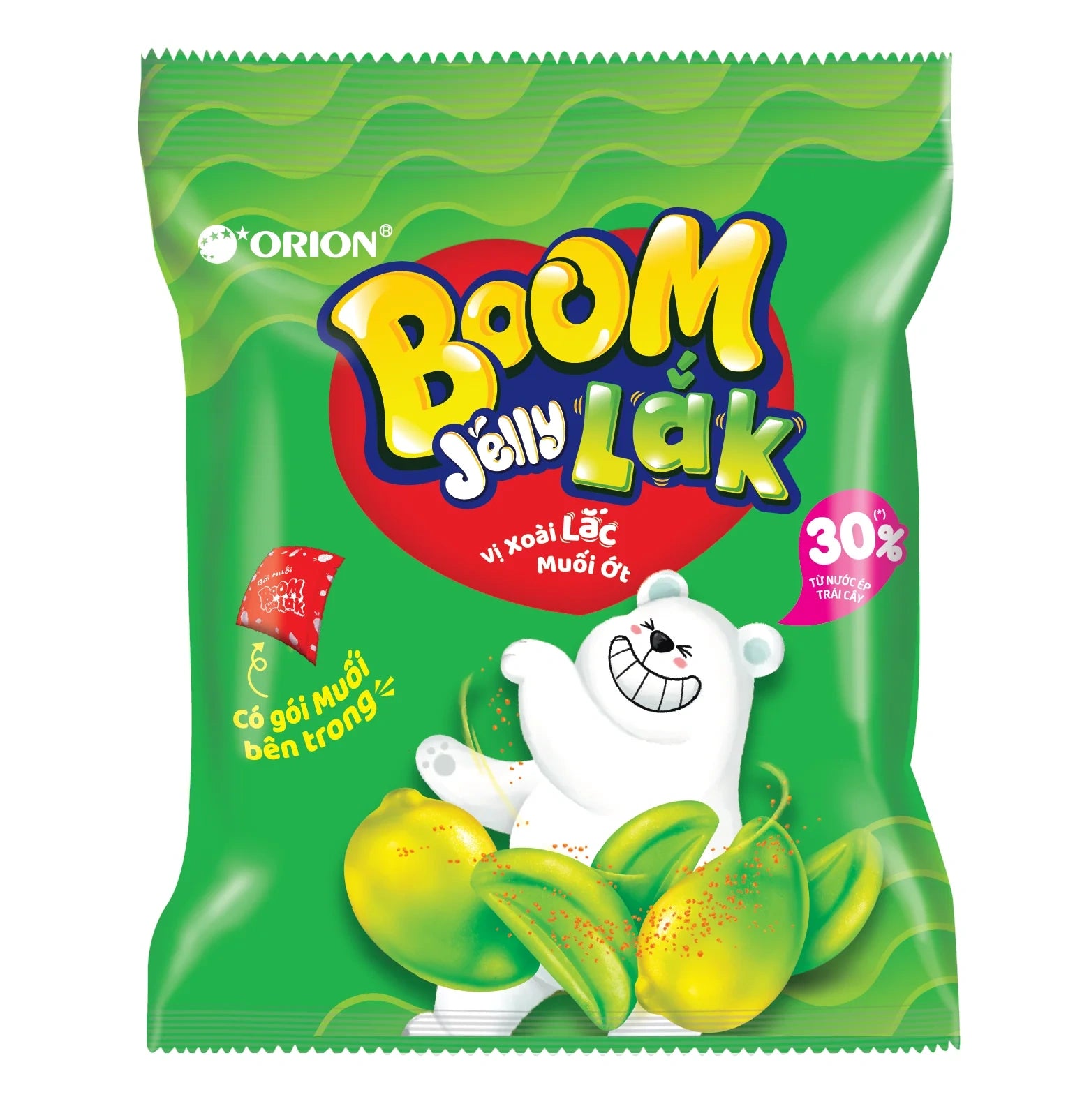 [EAN:8936036028560] ORION Boom Jelly Lak Chili Salted Mango 50g