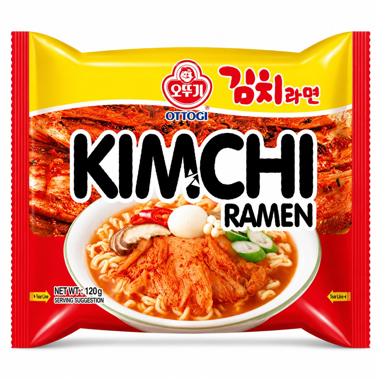 [EAN:8801045521312] OTOGI Kimchi Ramen 120g