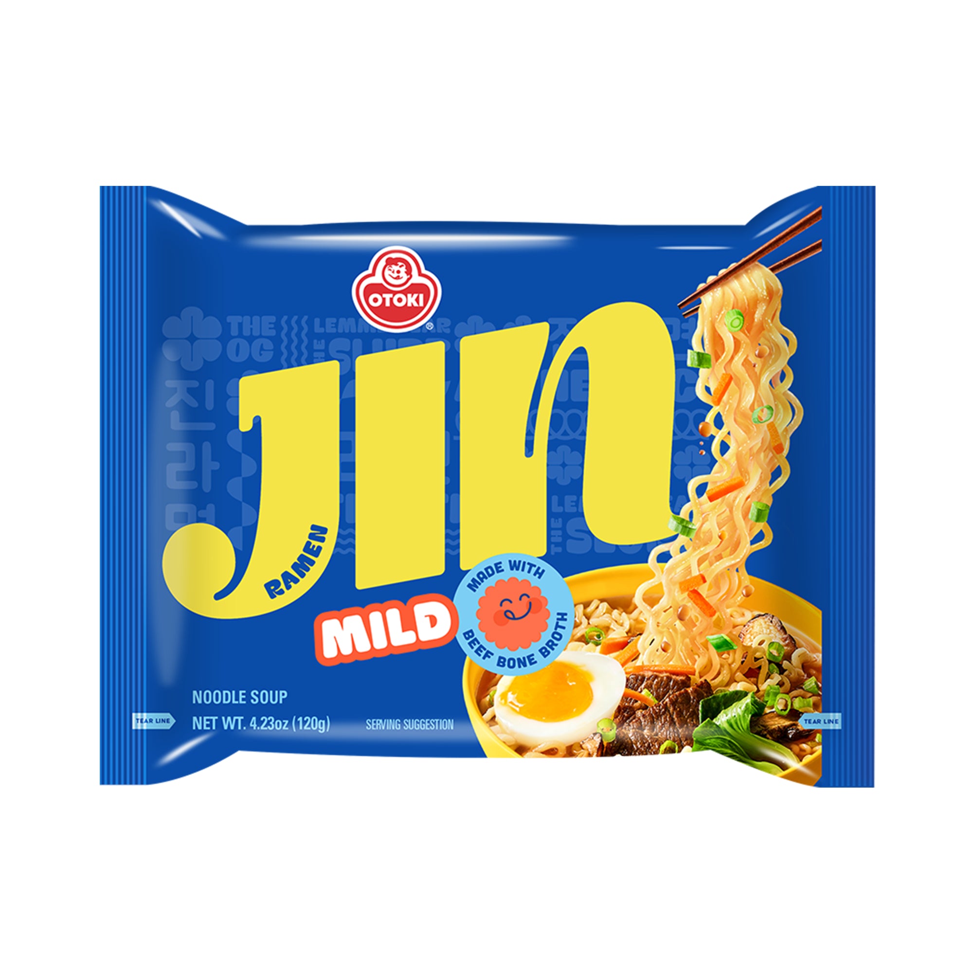 [EAN:8801045999906] OTTOGI Jin Ramen Mild, 120g