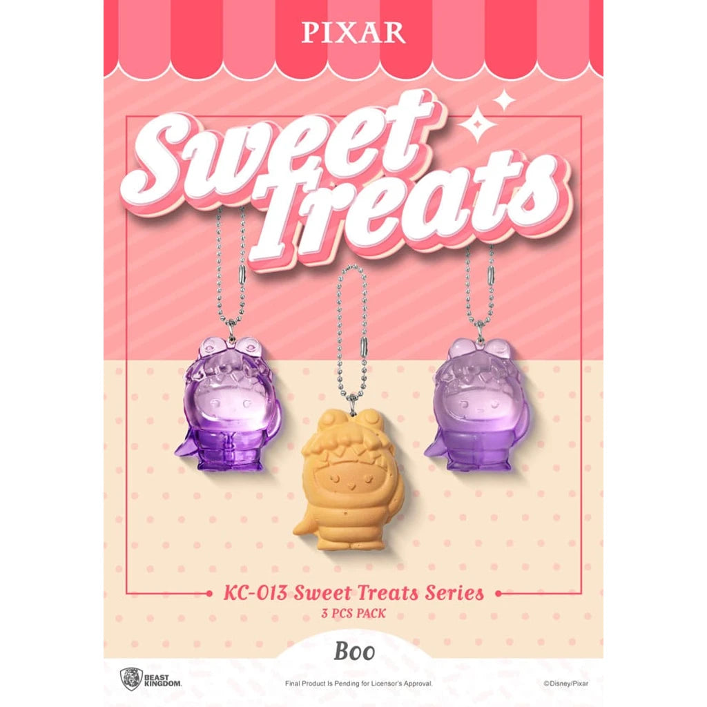 Pixar Sweet Treats Series Keychains 3-Pack 4 cm