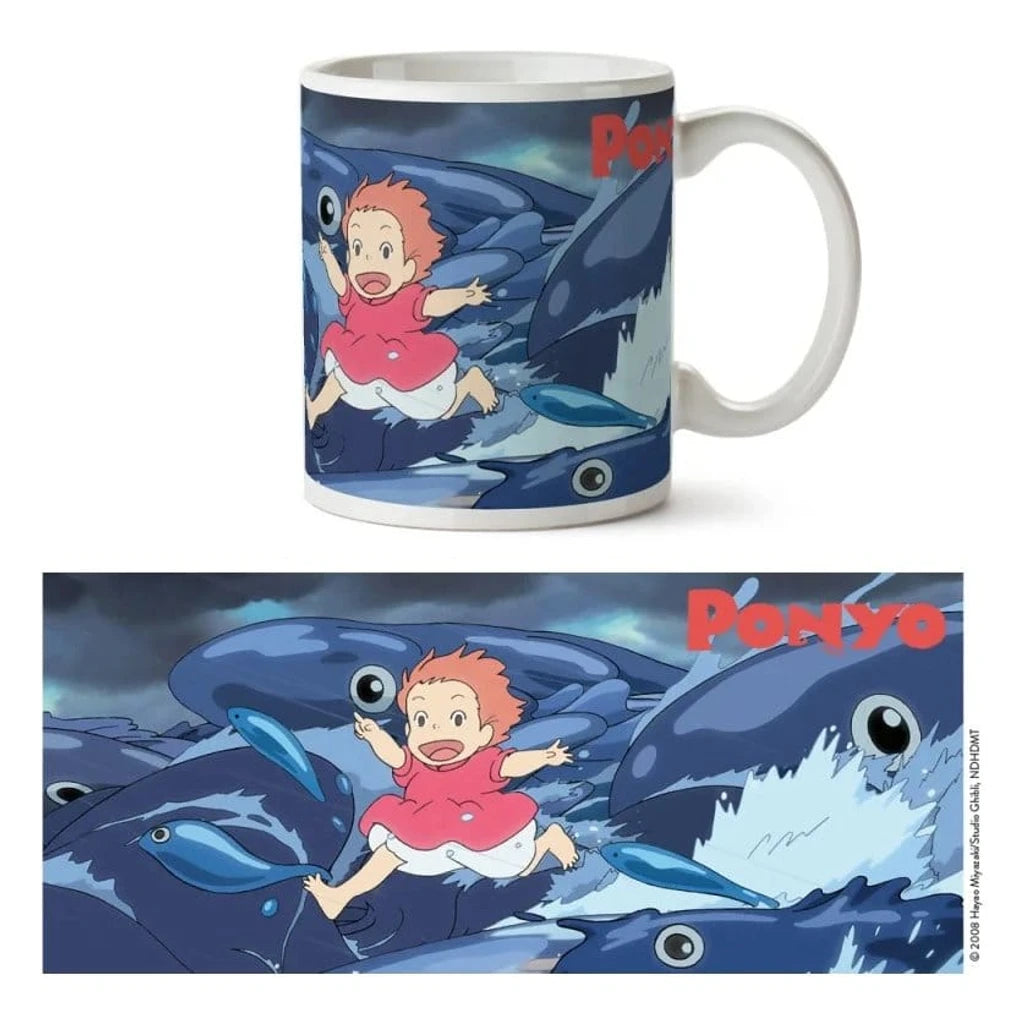 Ponyo Mug Waves